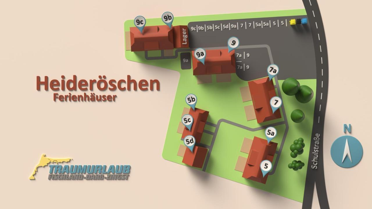 Heideroeschen Park Heideroeschen 5C Villa Zingst Ngoại thất bức ảnh